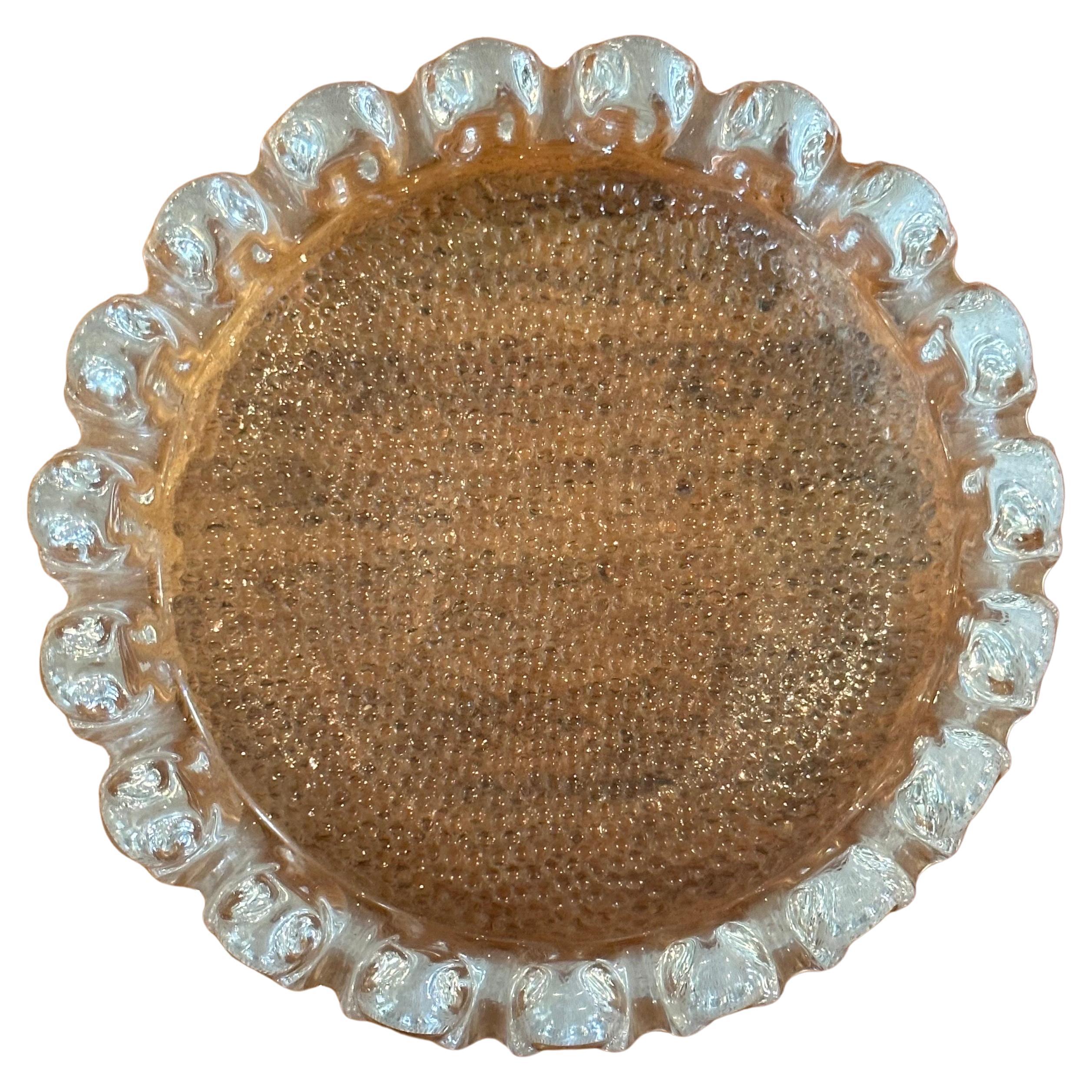 sunflower glass bowl