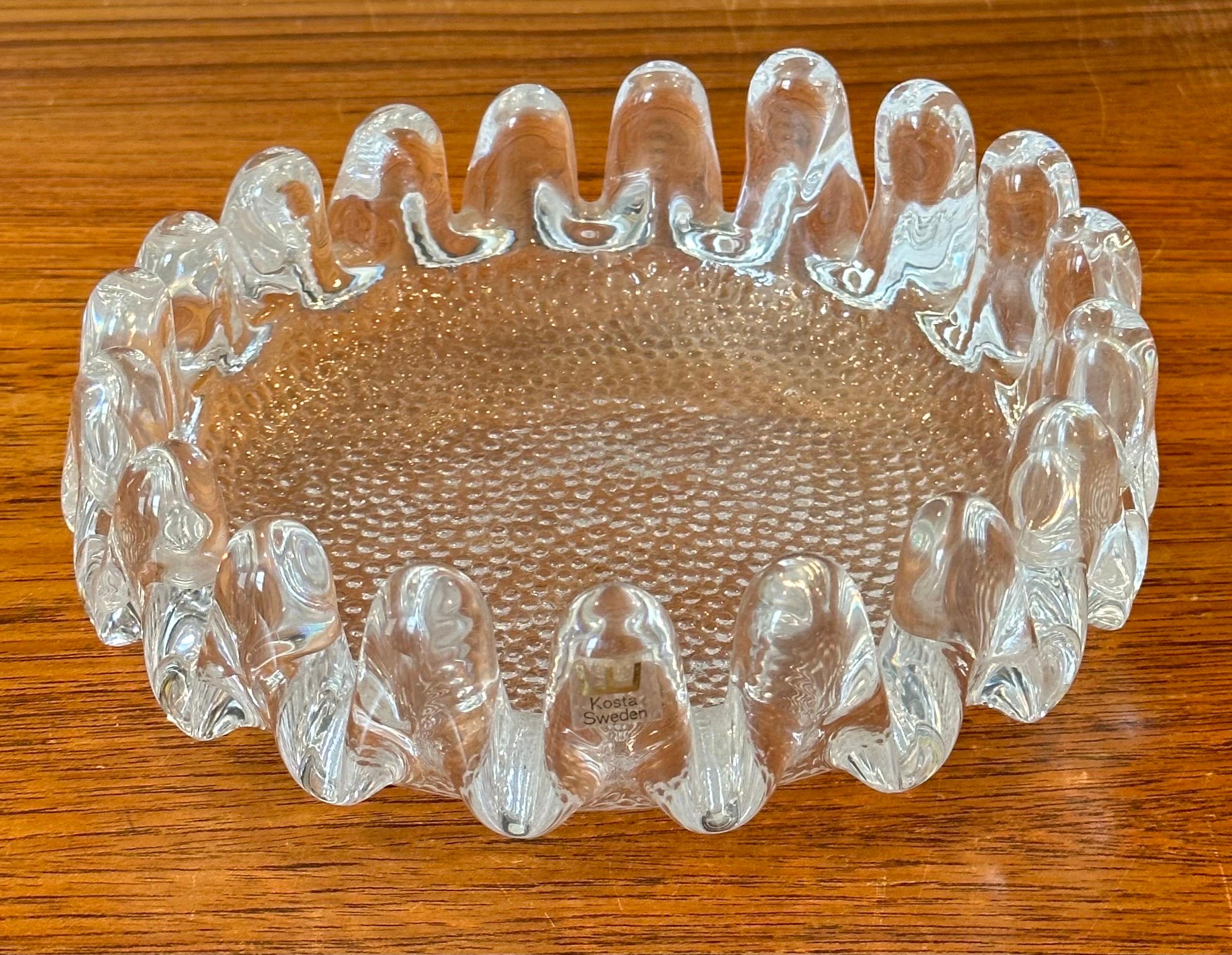 kosta boda ashtray