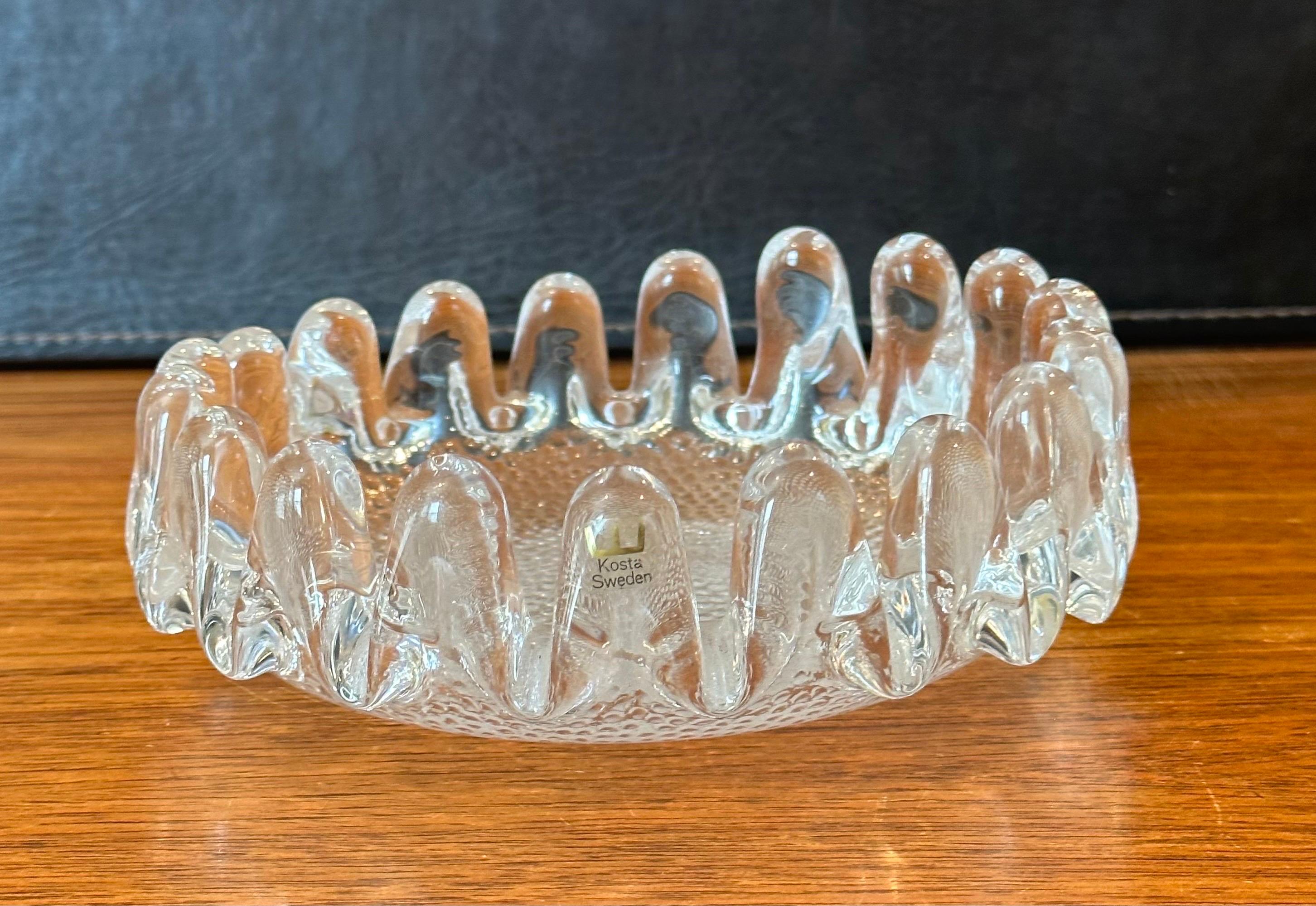 Mid-Century Modern Crystal Art Glass 