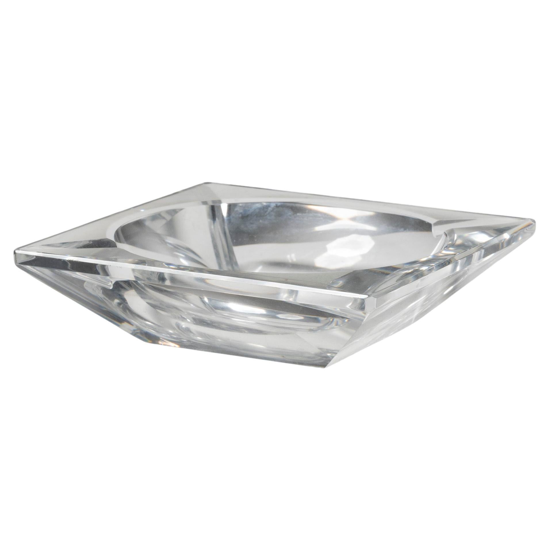 Crystal ashtray, 1970s