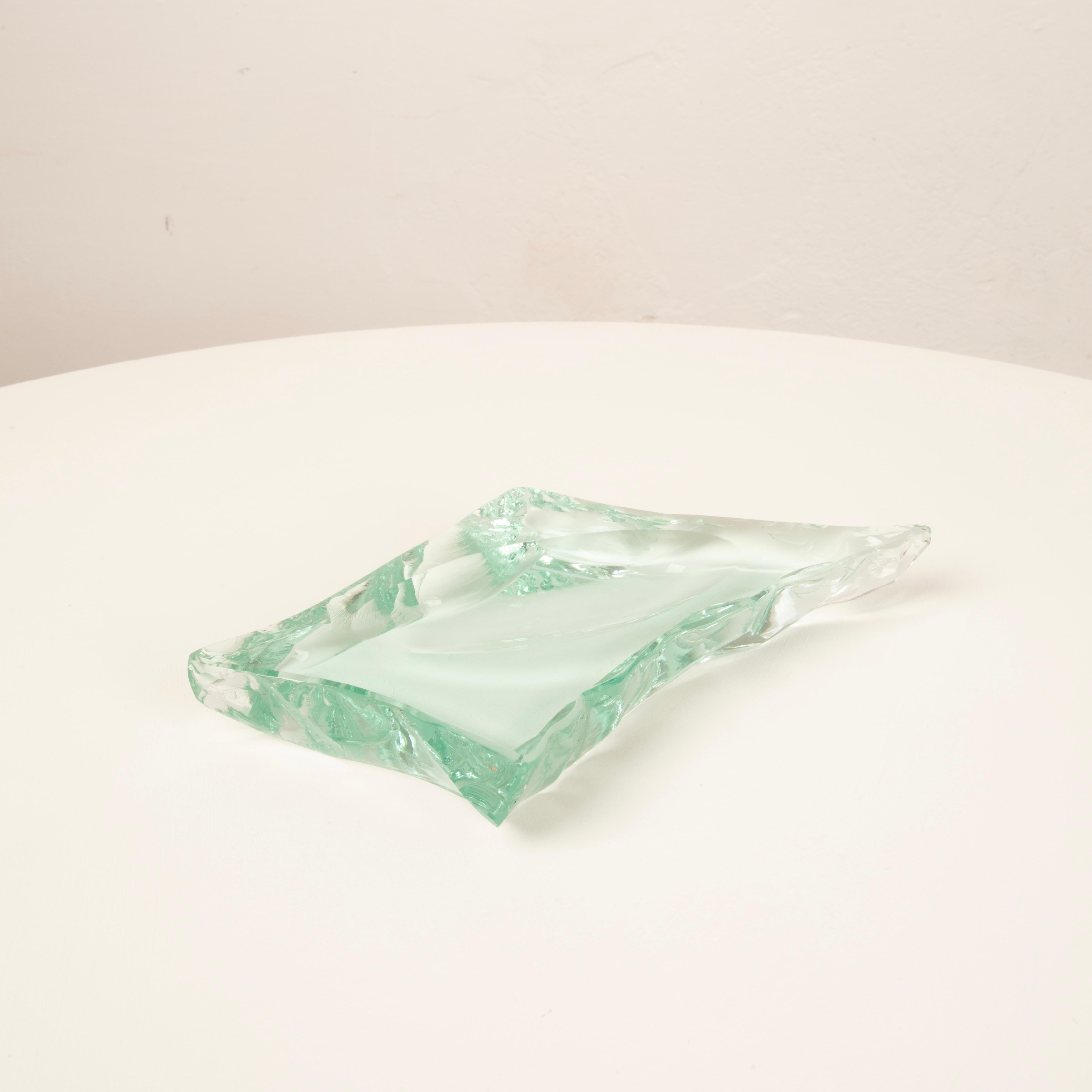 Aschenbecher aus Kristall, Fontana Arte, Italien, 1950er Jahre (Italienisch) im Angebot