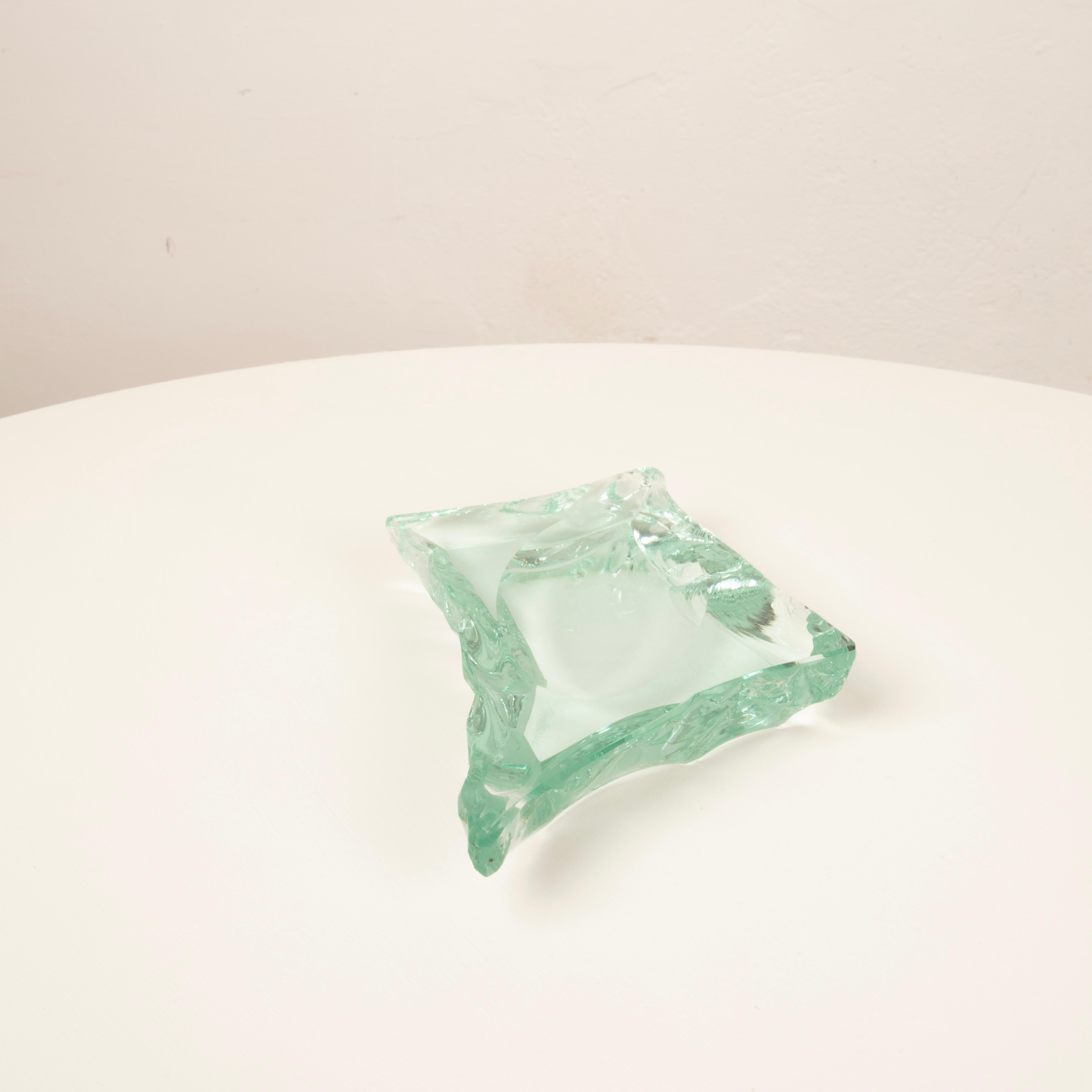 Aschenbecher aus Kristall, Fontana Arte, Italien, 1950er Jahre im Angebot 1