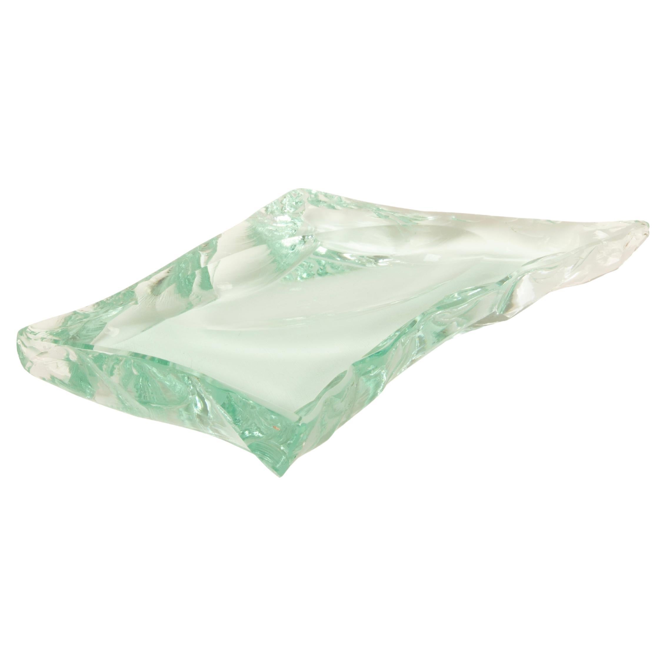 Crystal ashtray, Fontana Arte, Italy, 1950s