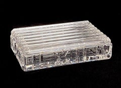 Crystal "Atlas" Trinket Box Tiffany & Co.