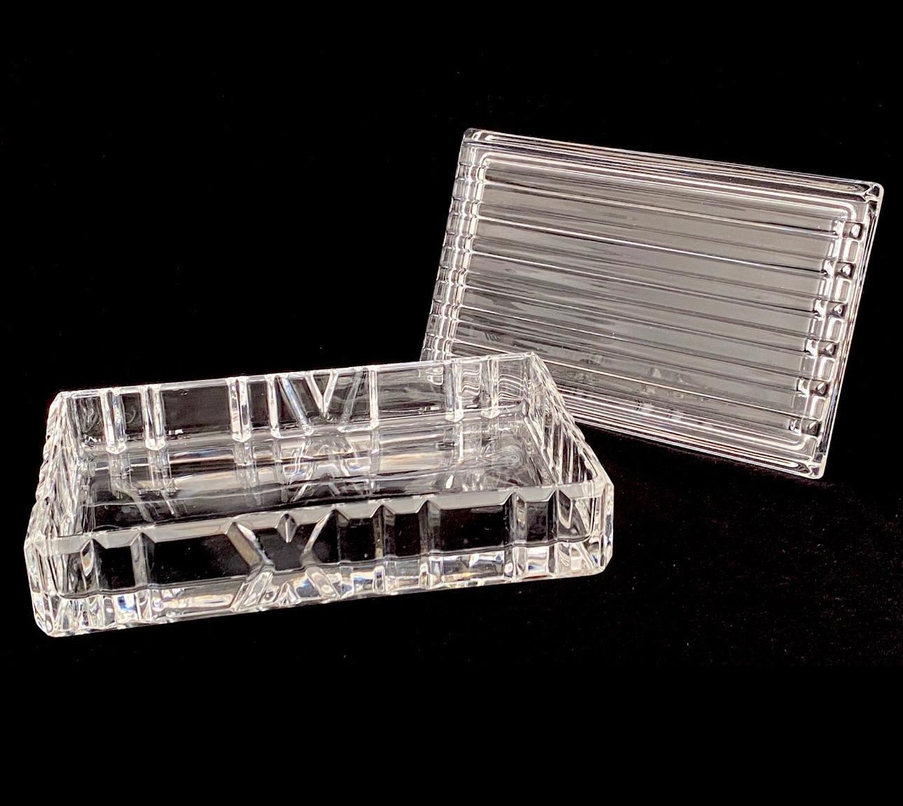 Caja de baratijas de cristal 