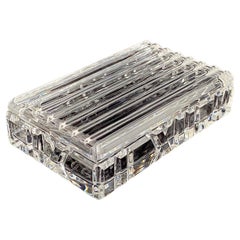 Crystal "Atlas" Trinket Box Tiffany & Co.