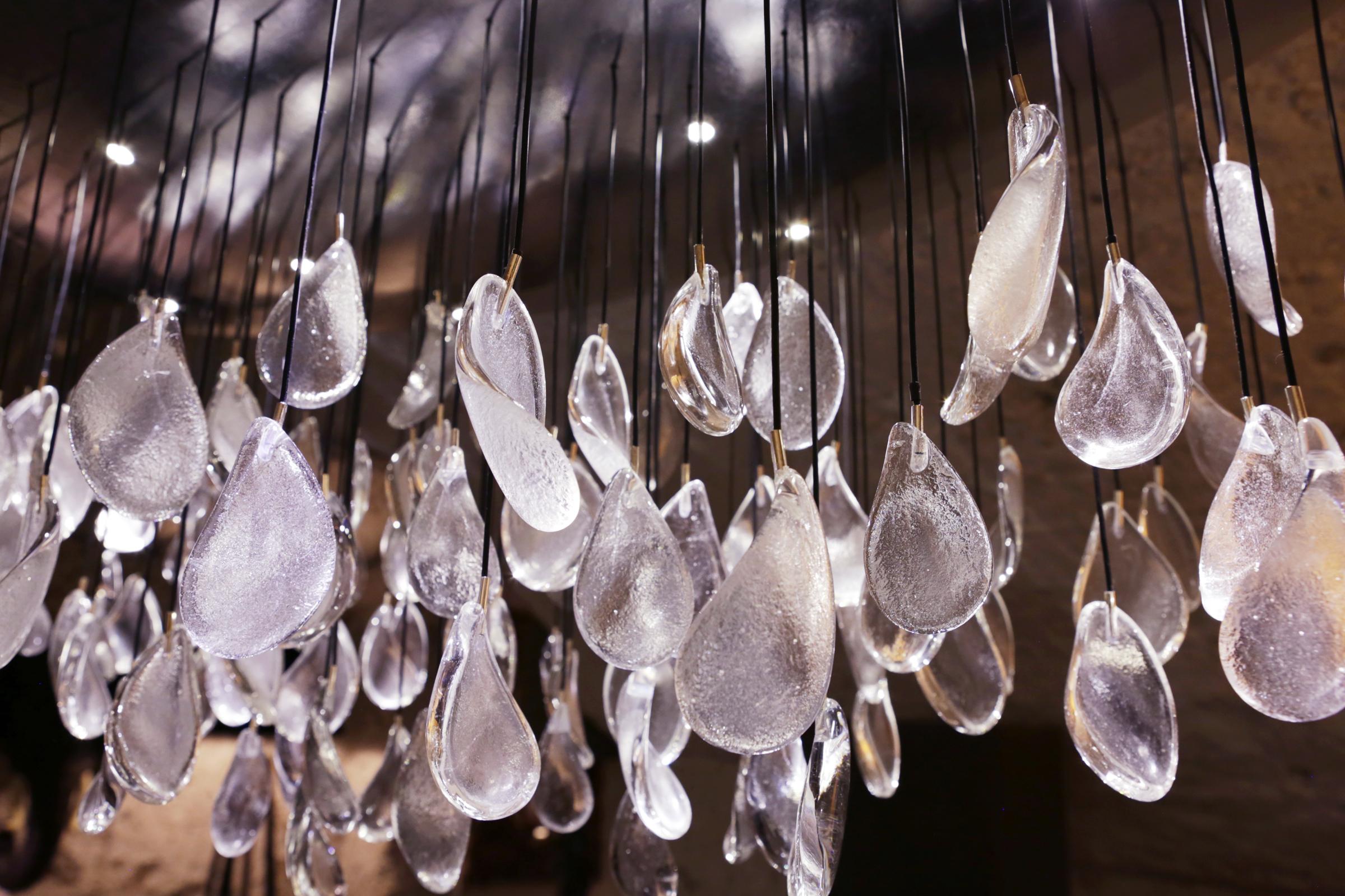 Crystal Glass Rain Drops Suspension For Sale 1