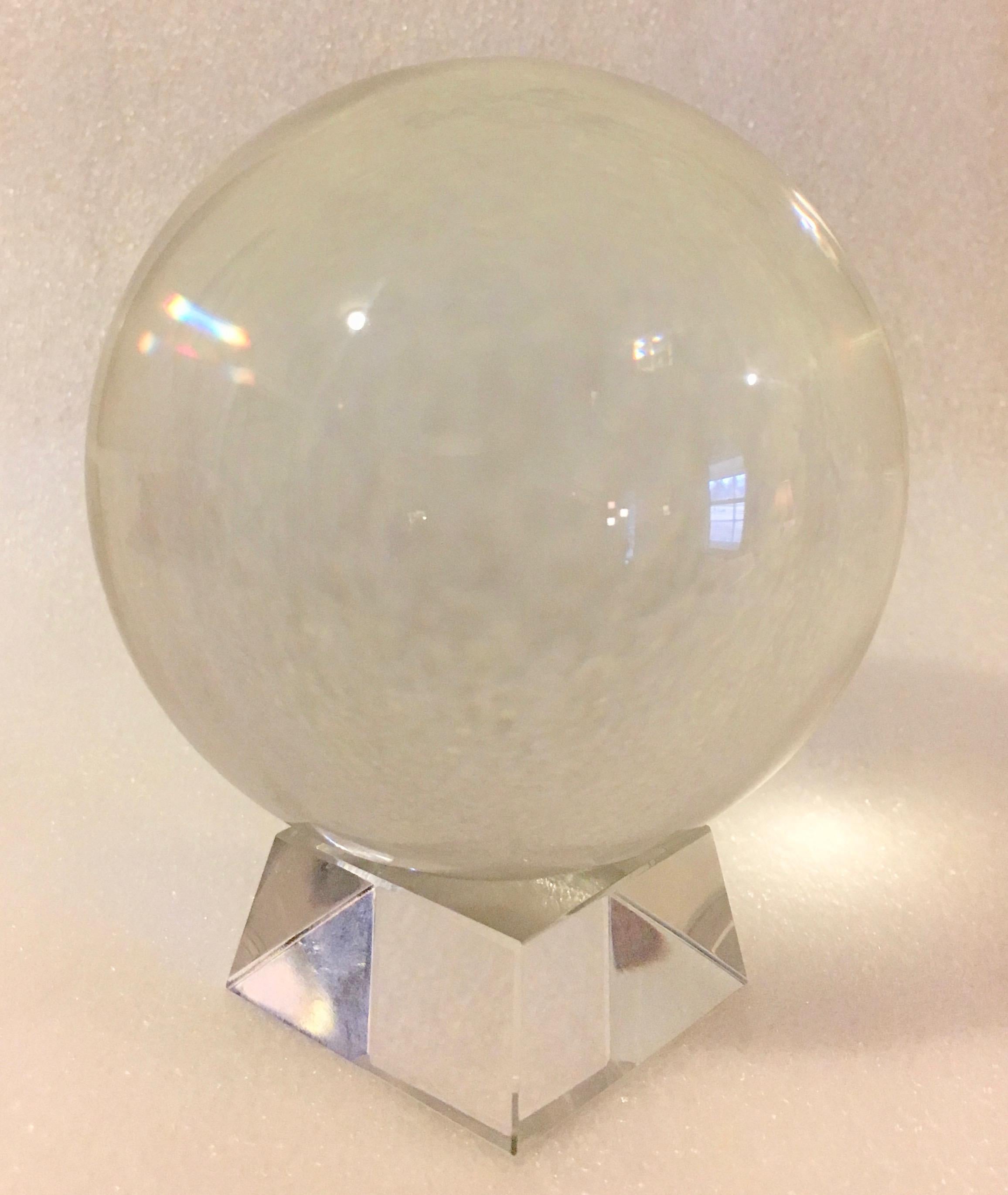 custom acrylic crystal ball