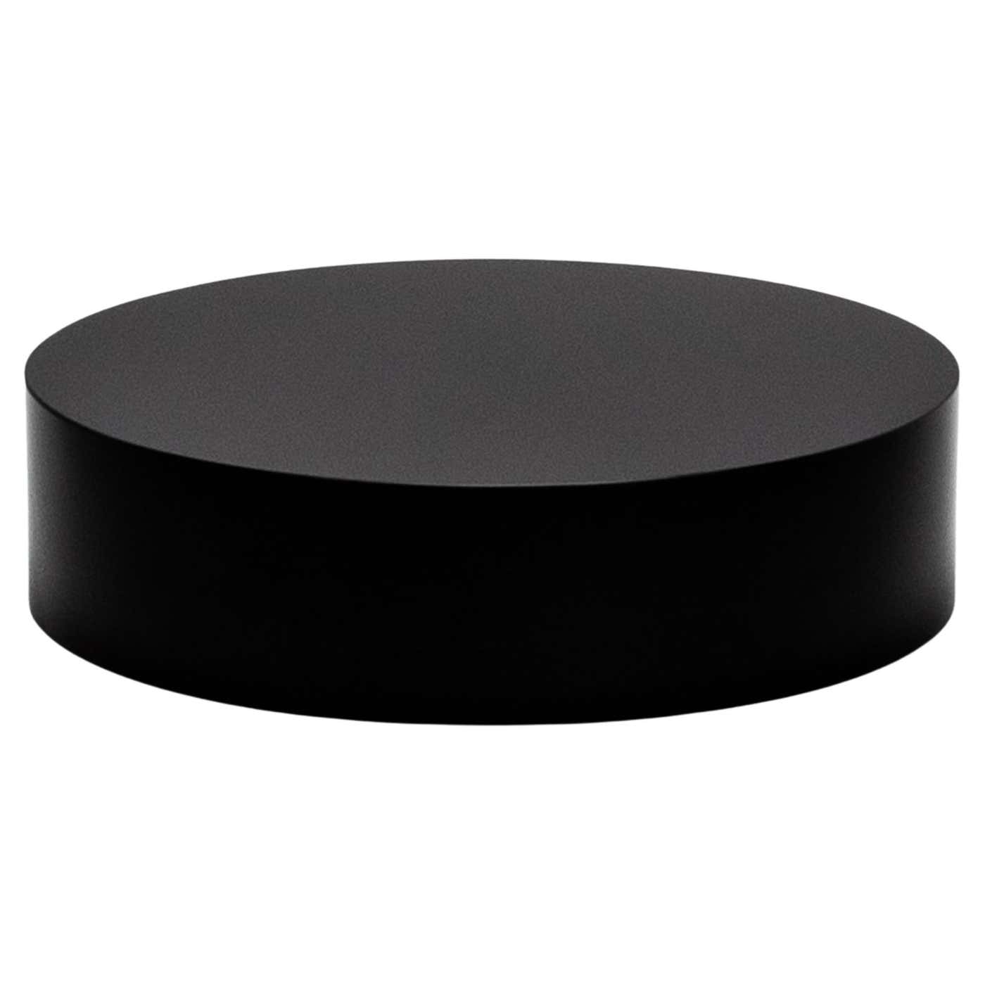 Crystal Base Riser Black 10” by KA Glass For Sale at 1stDibs
