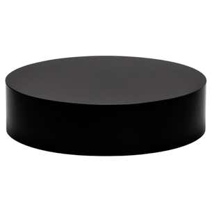 Crystal Base Riser Black 10” by KA Glass For Sale at 1stDibs