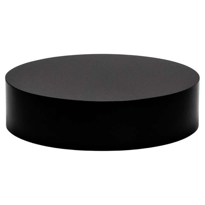 Crystal Base Riser Black 10” by KA Glass For Sale at 1stDibs