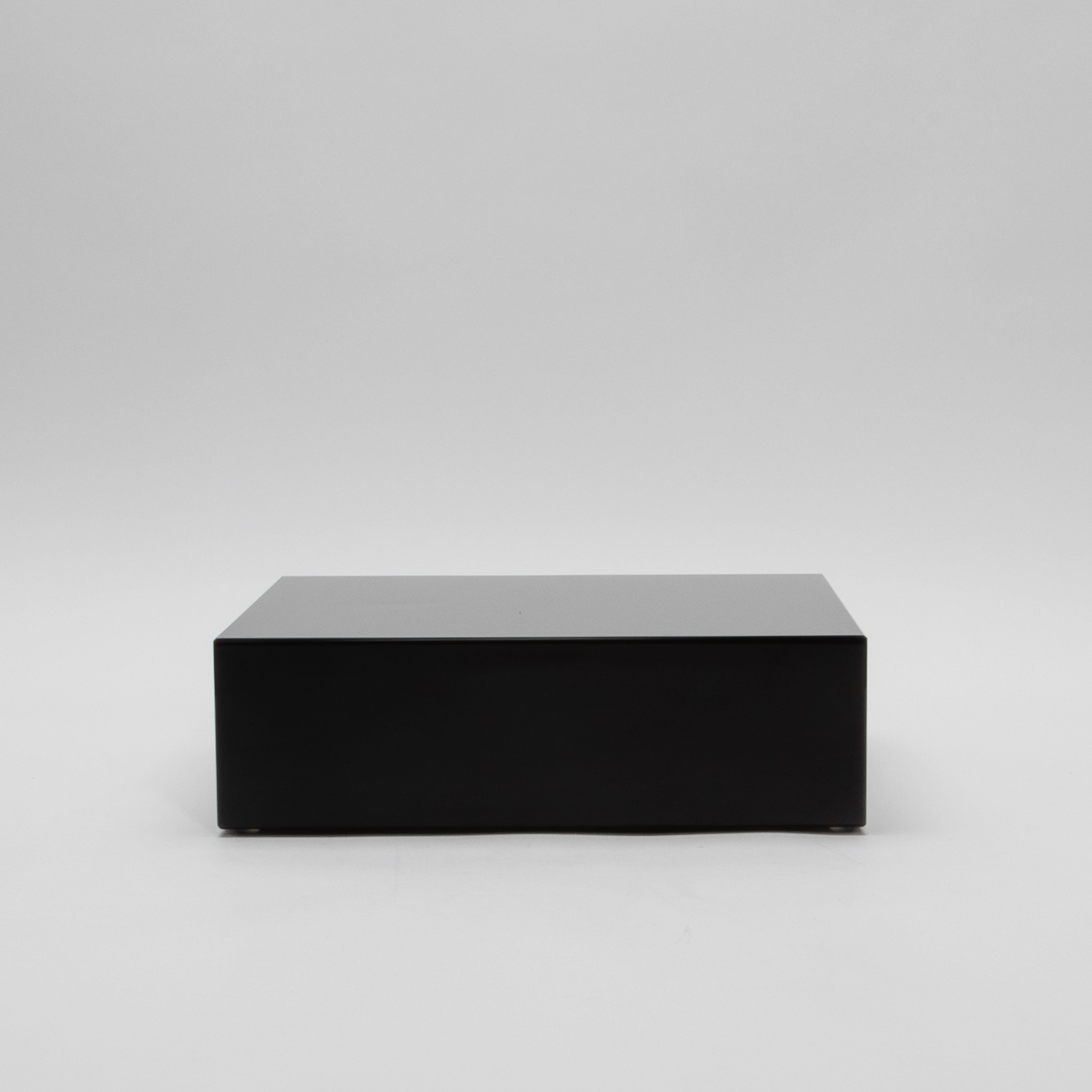 Hand-Crafted Crystal Base Riser Black 10x10