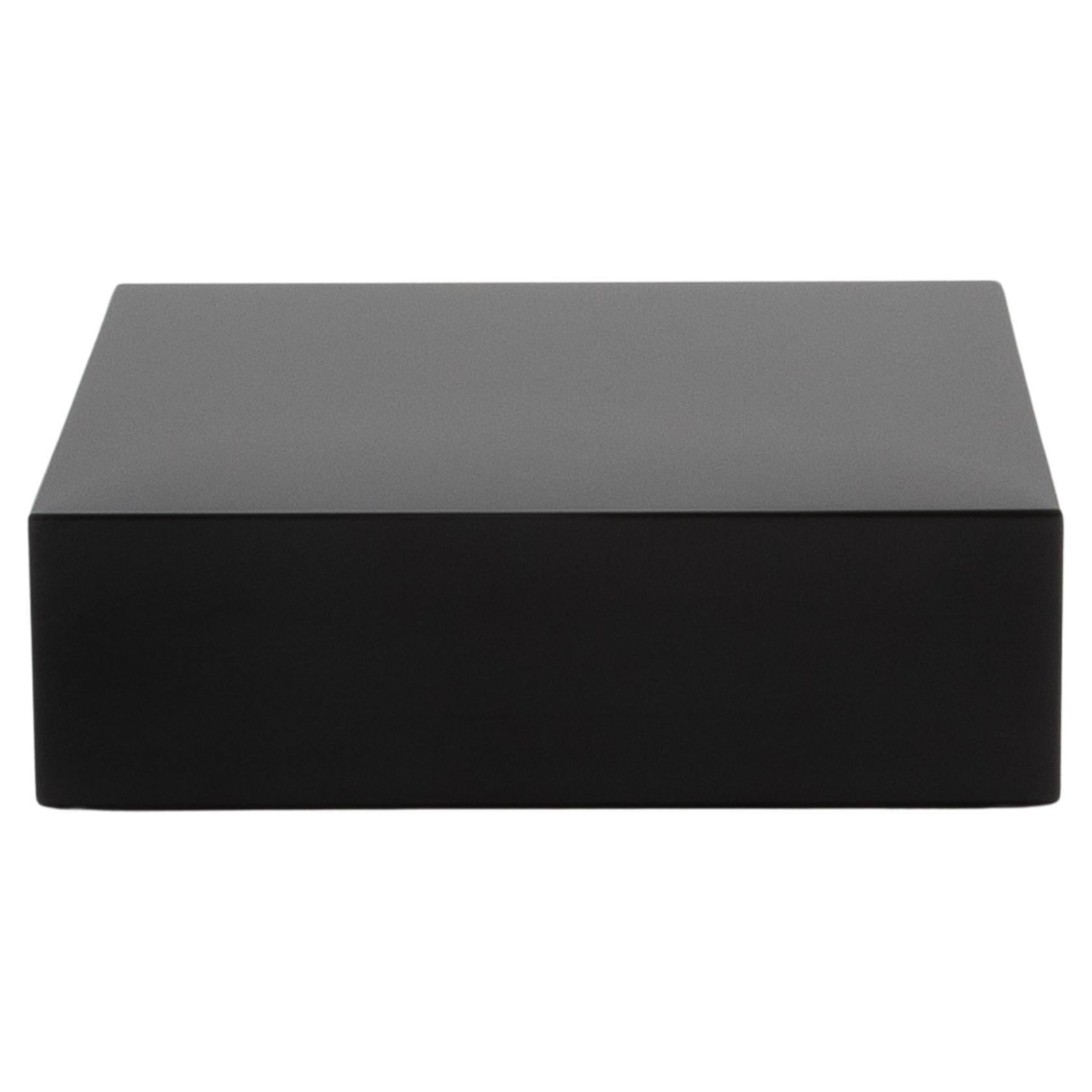 Base di cristallo nera 12x12" di KA Glass