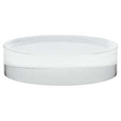 Crystal Base Riser Clear 10” by KA Glass