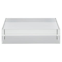 Crystal Base Riser Clear 4x4" by KA Glass