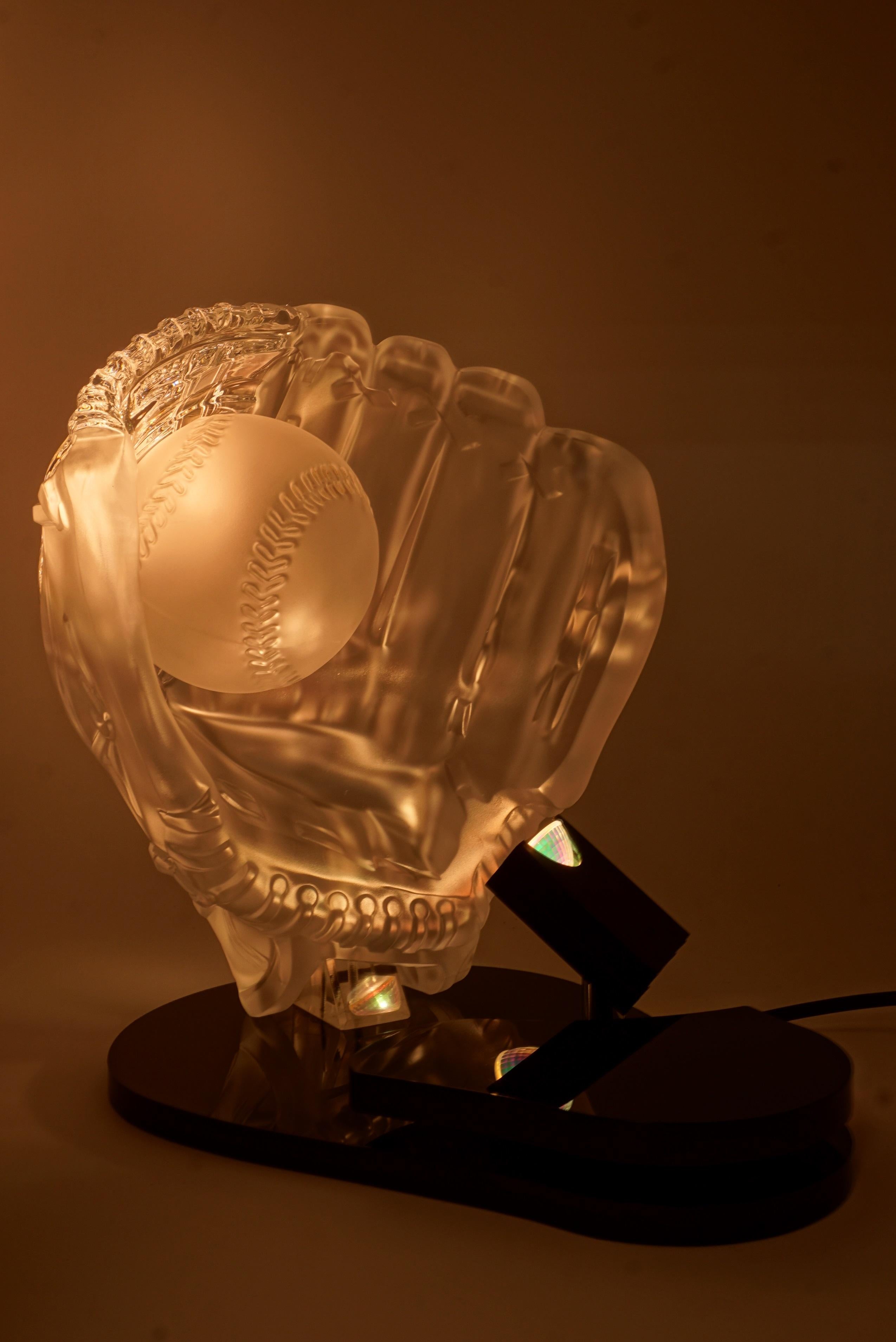 Crystal Baseball Design Lamp 2