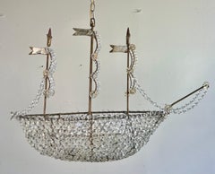Redondo Crystal Beaded Ship by Miamar Home