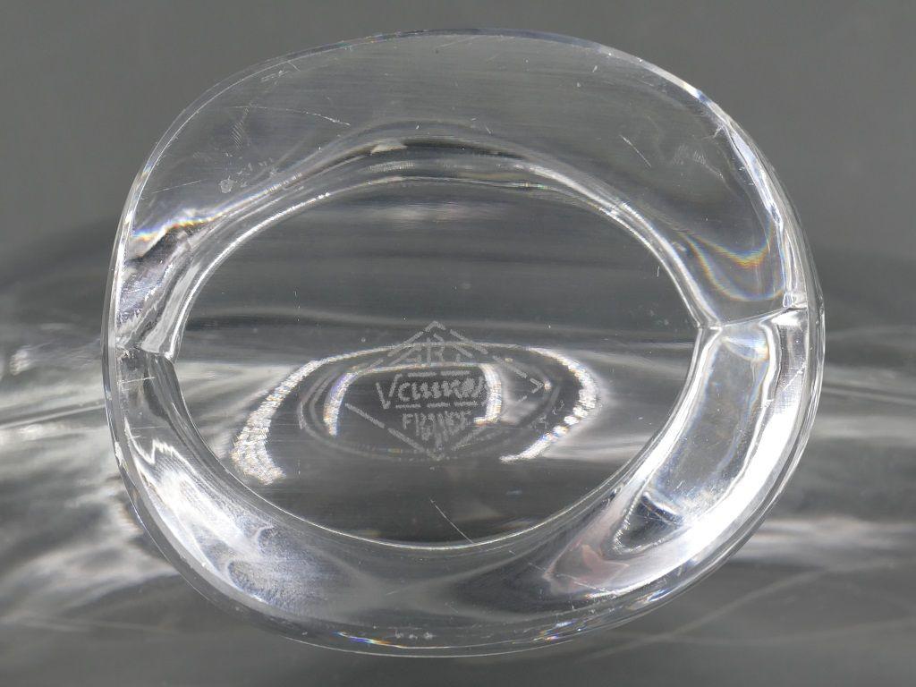 Late 20th Century Crystal Bird-Shaped Cup, France, 1970s