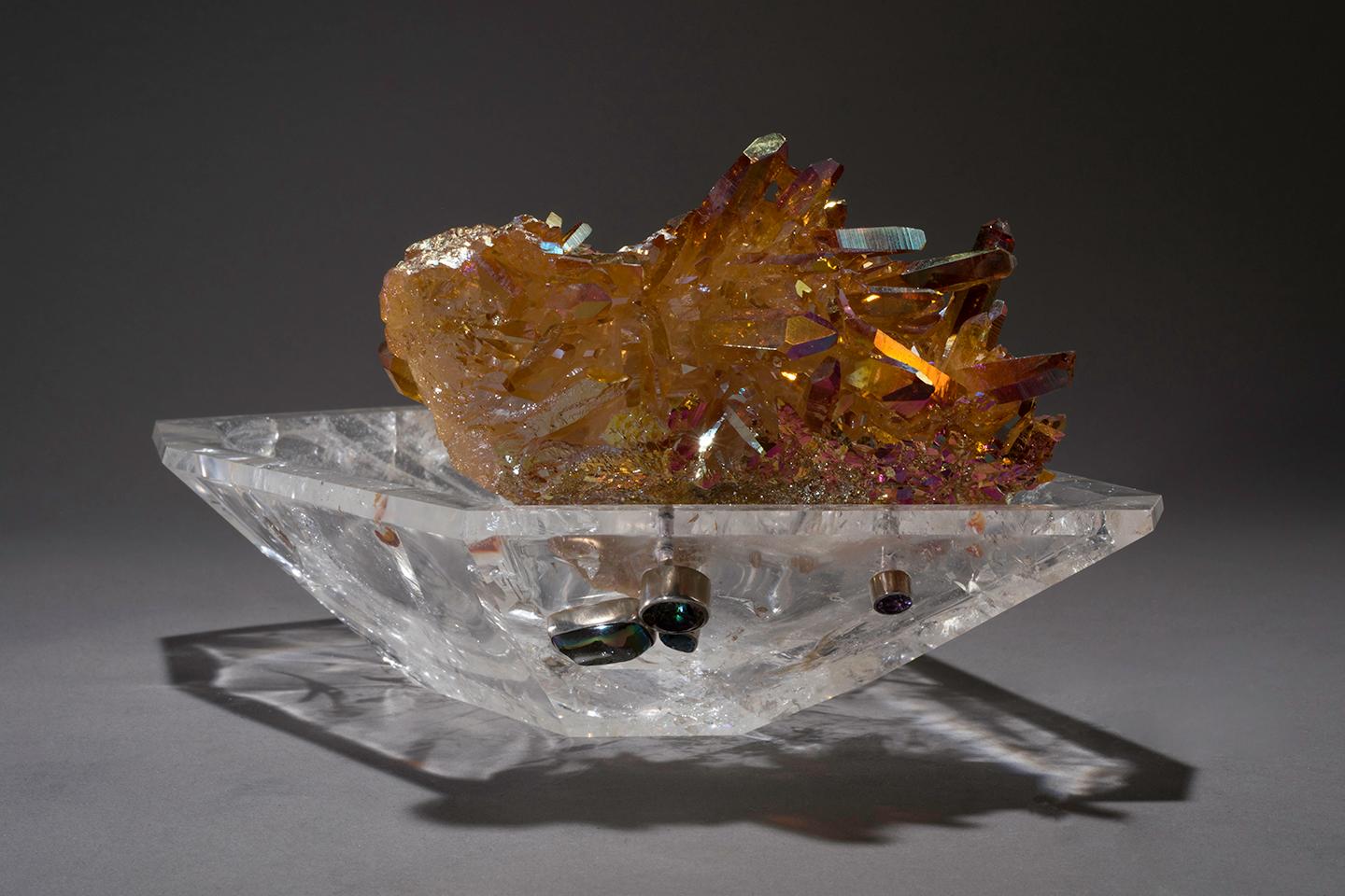 Contemporary Crystal Bling Bowl 3