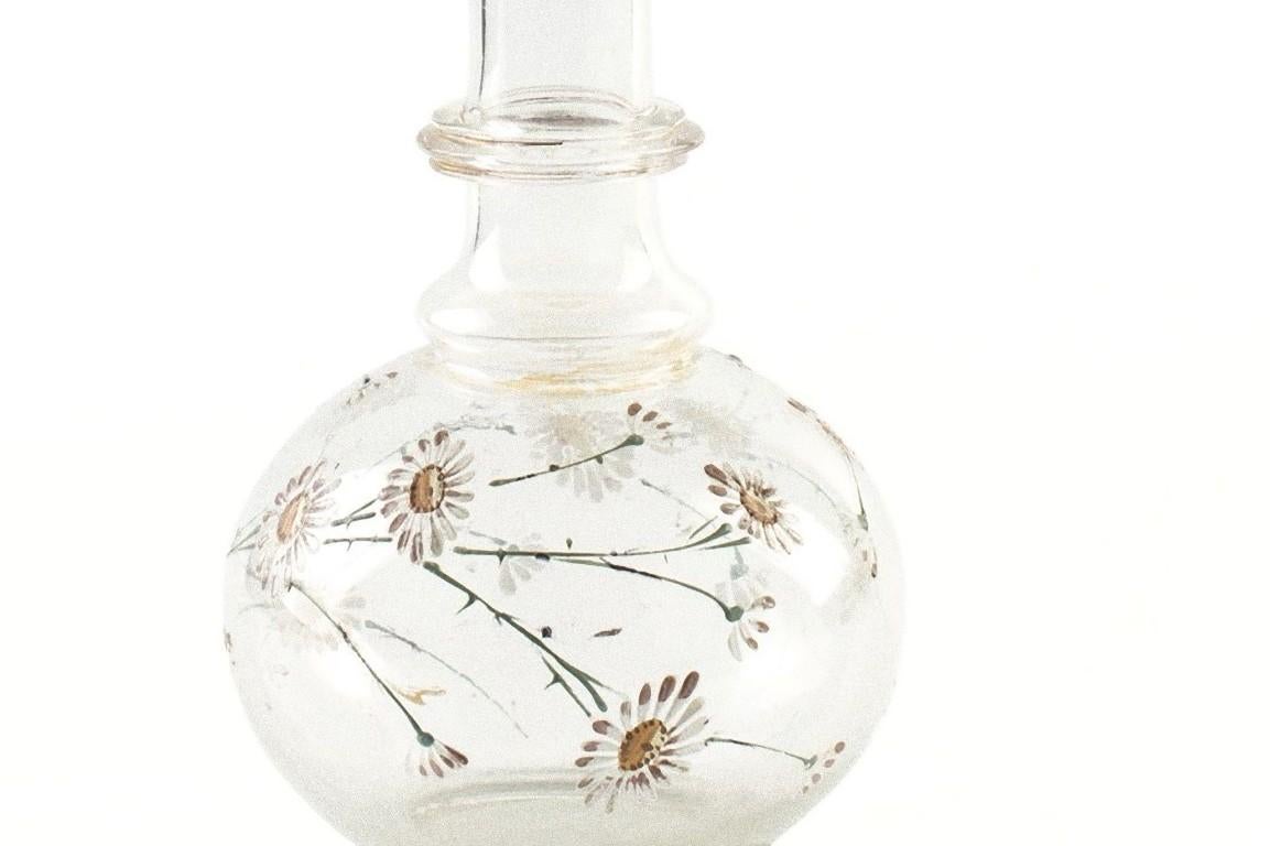 Crystal Bottle, Northern Europe, Mid-20th Century In Good Condition For Sale In Roma, IT