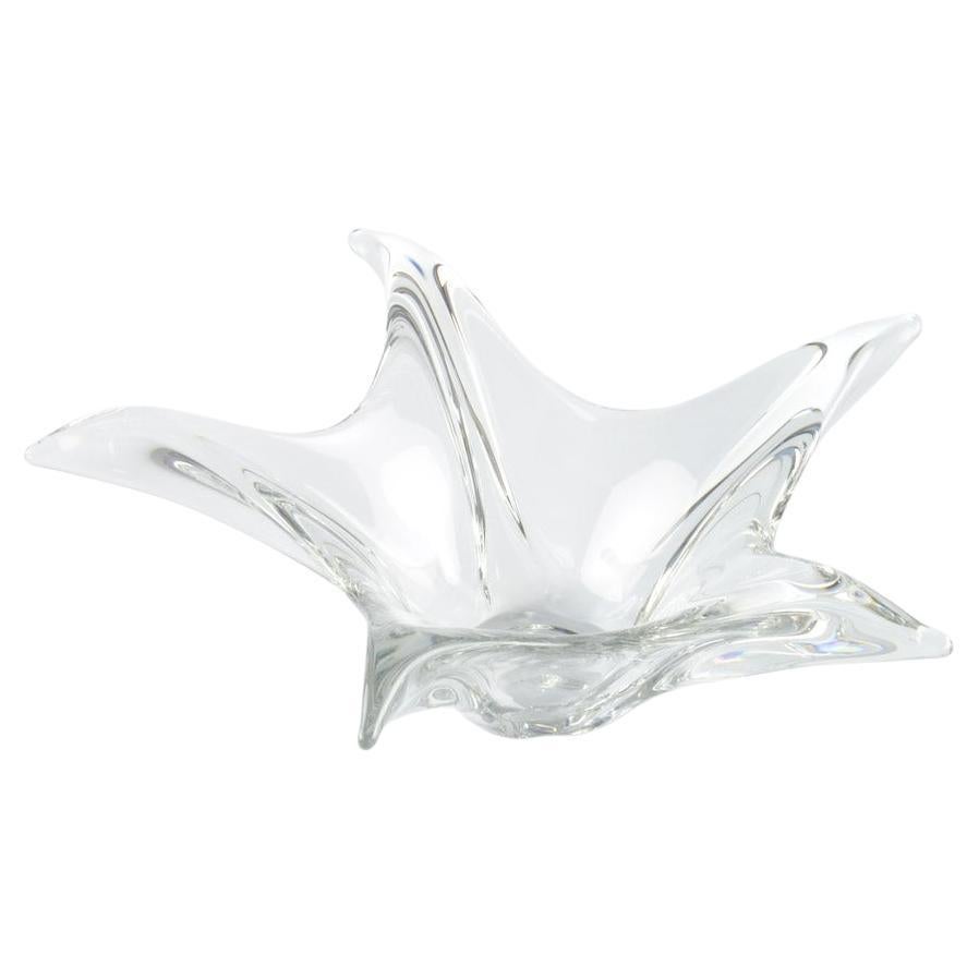 Coupe en cristal de Daum France en vente