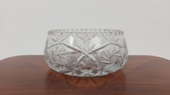Crystal Bowl, Poland, 1960s
