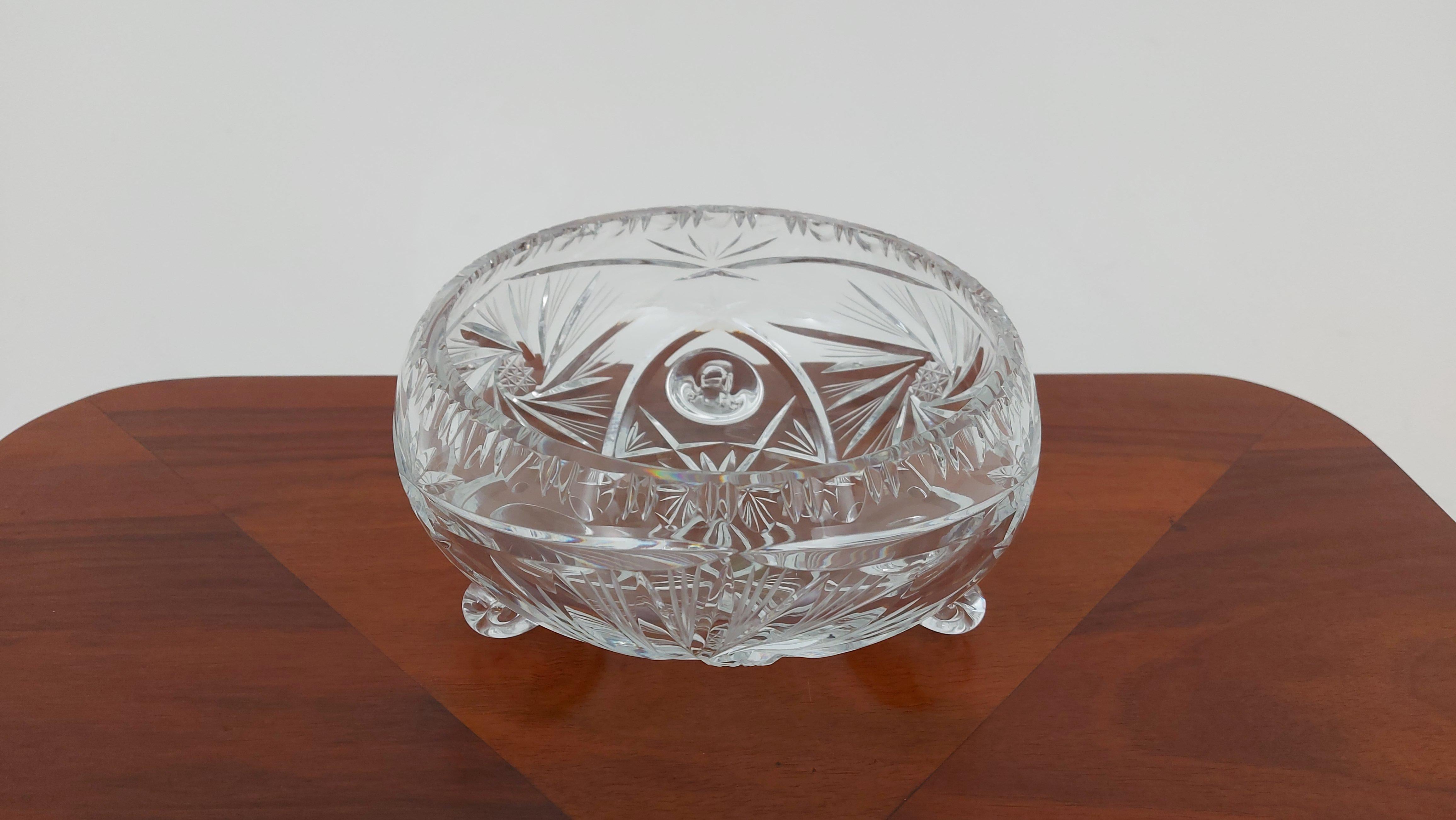 polish crystal bowl