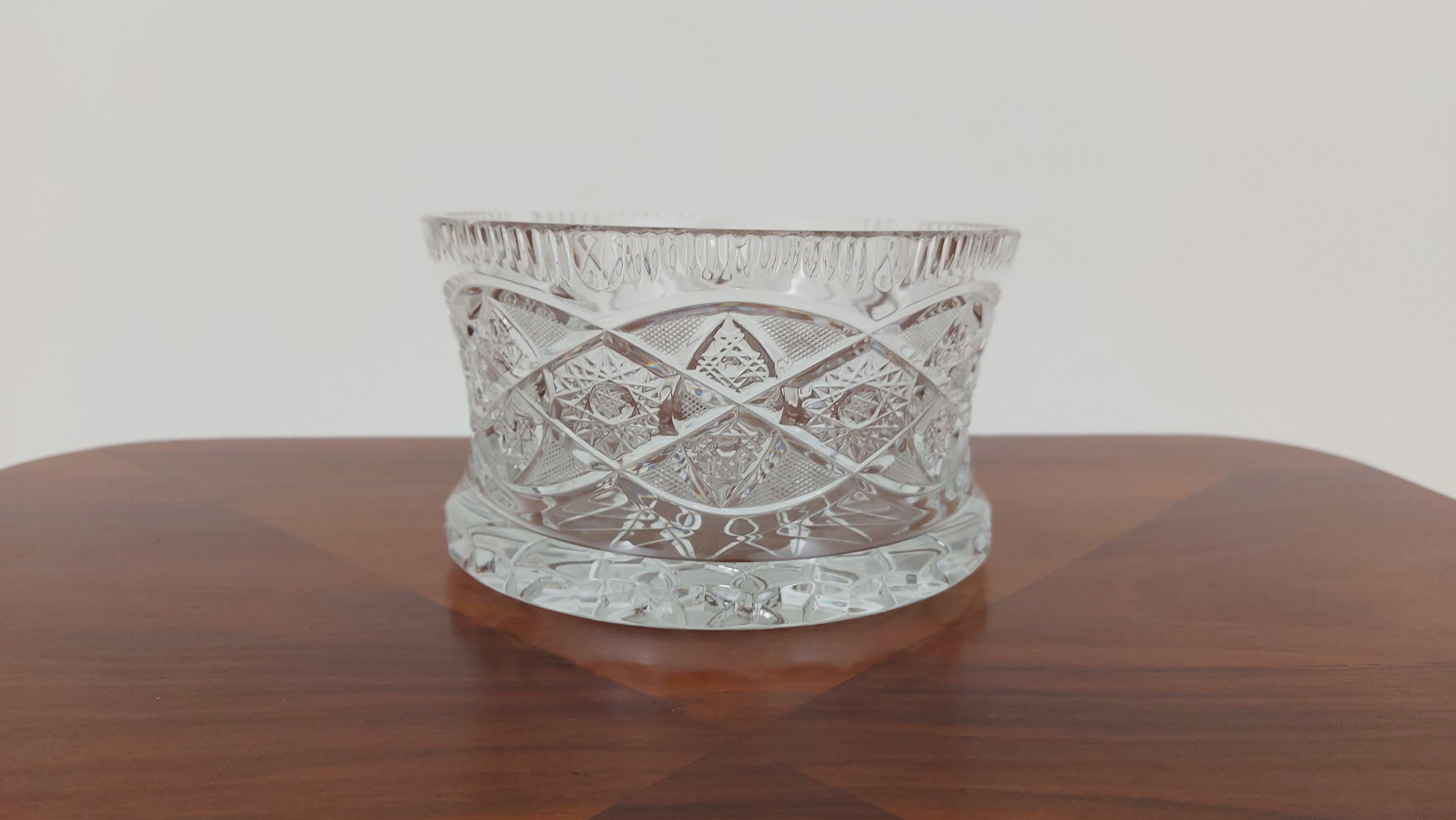 polish crystal bowl