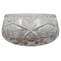 Crystal Bowl, Poland, 1960s