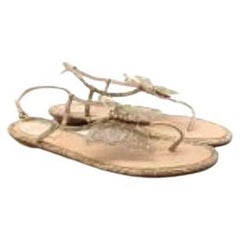 Crystal Butterfly Sandals