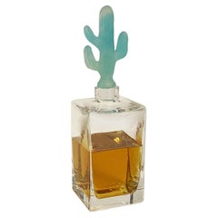 Crystal Cactus Decanter by Hilton McConnico for Daum, France, 1990s