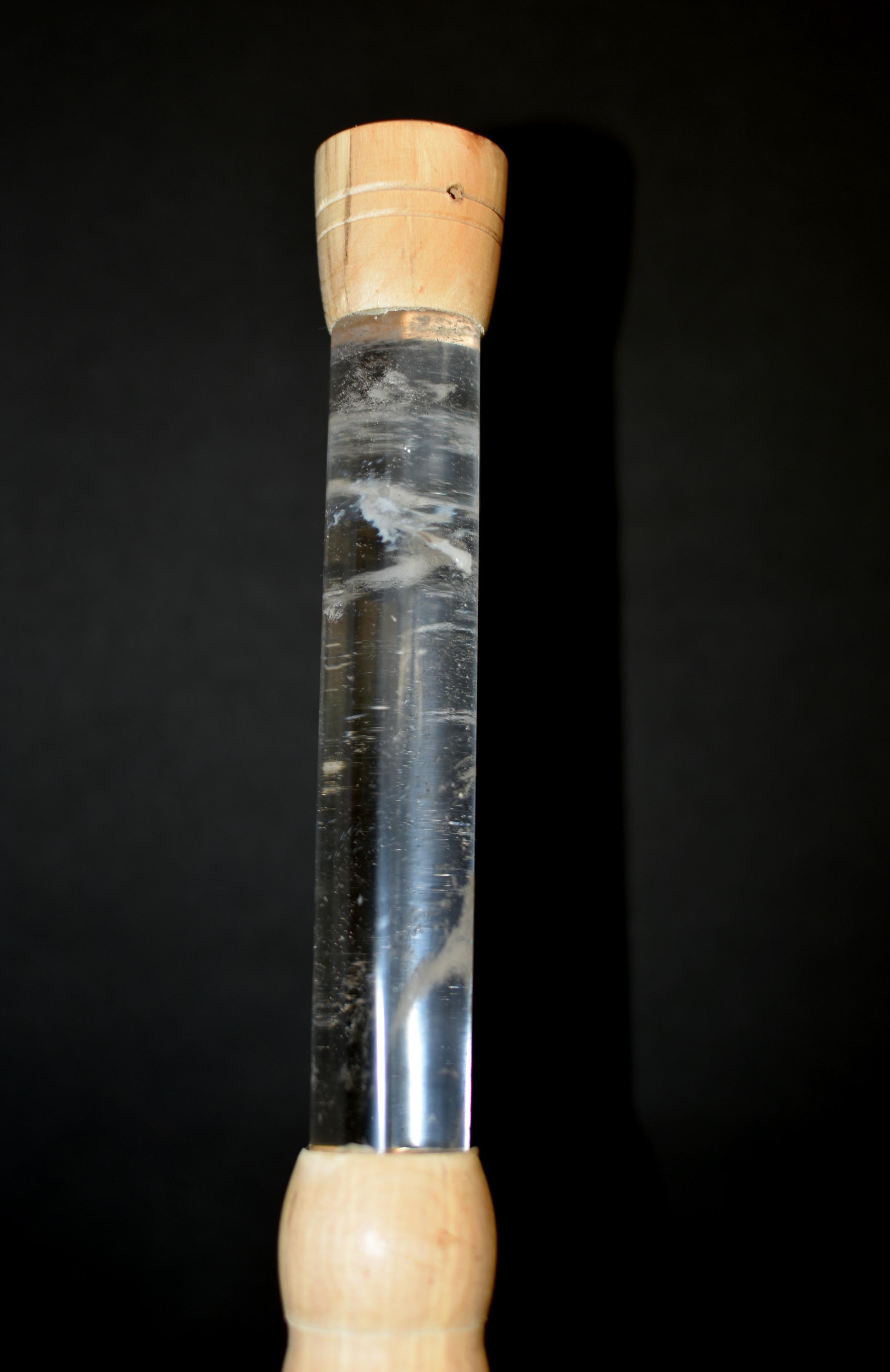 Contemporary Crystal Calligraphy Brush  For Sale