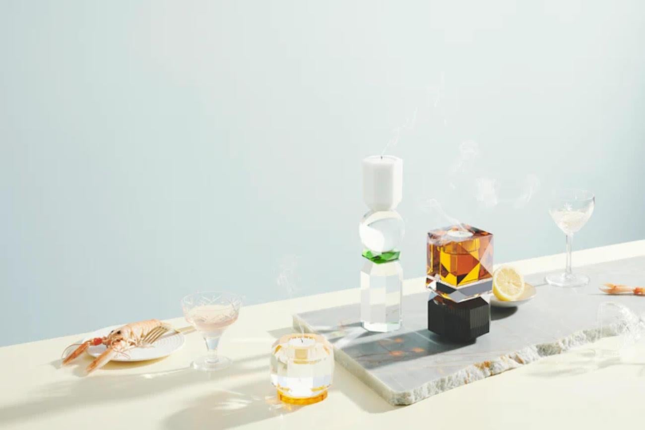 XXIe siècle et contemporain Chandelier en cristal, modèle DAK, 21e siècle. en vente