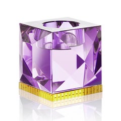 Crystal Candlestick, OPH Model, 21st Century.