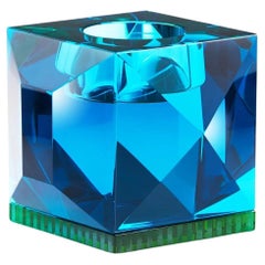 Kerzenständer aus Kristallkristall, OPH-Modell, 21. Jahrhundert.