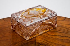 Coffret en cristal, Pologne, années 1960