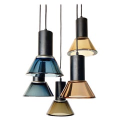 Crystal Ceiling Fixture by Flavio Poli for Seguso Vetri d'Arte Italy