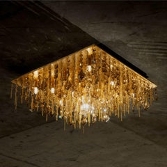 Crystal Ceiling Lamp by Aver
