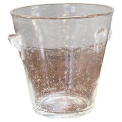Cubitera de cristal para champán