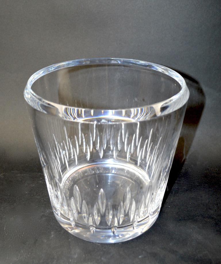 Hollywood Regency Crystal Champagne Ice  Bucket