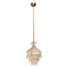 Crystal Chandelier, 1940’s, Czechoslovakia