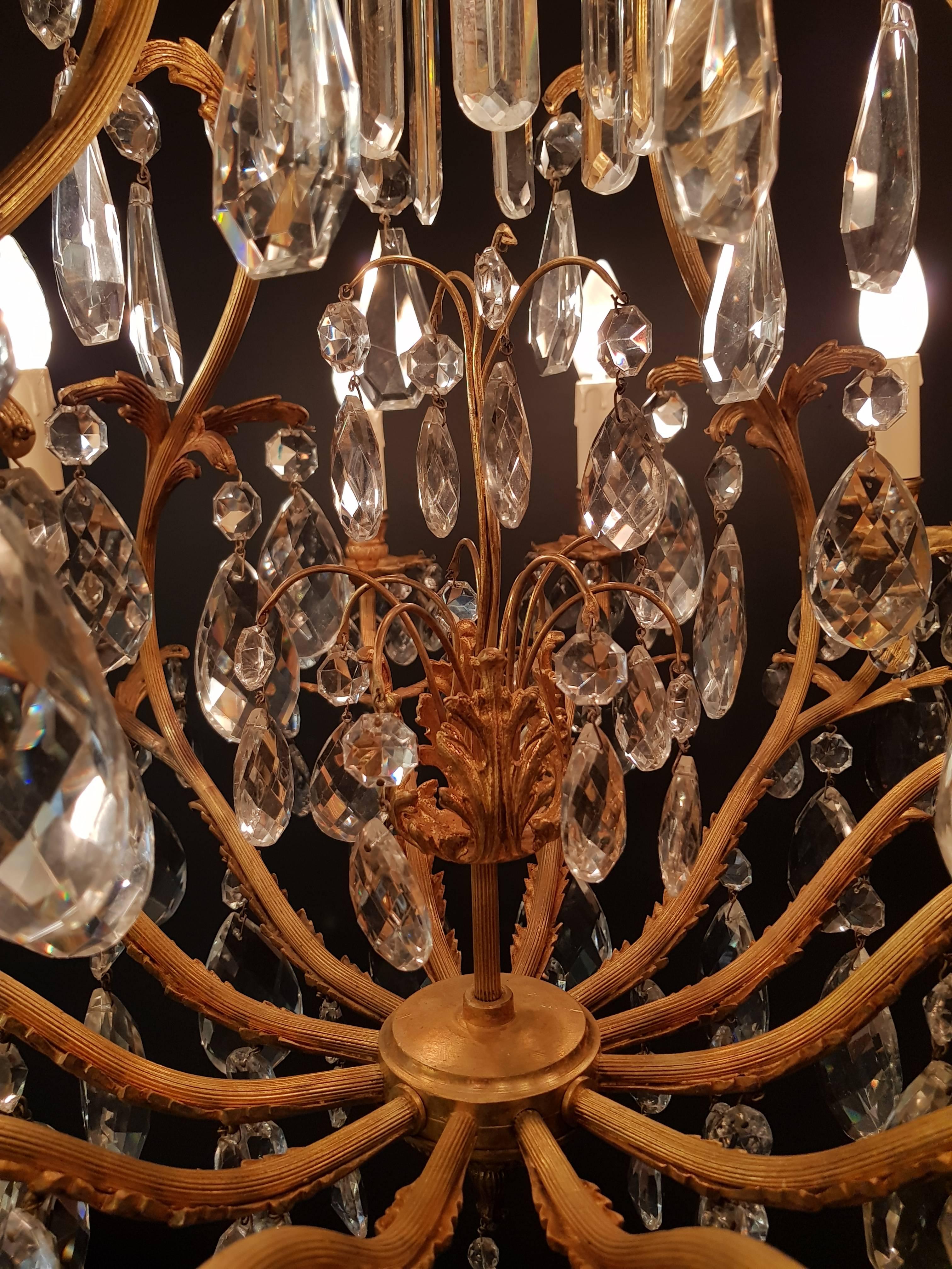 Crystal Chandelier Antique Ceiling Lamp Lustre 2