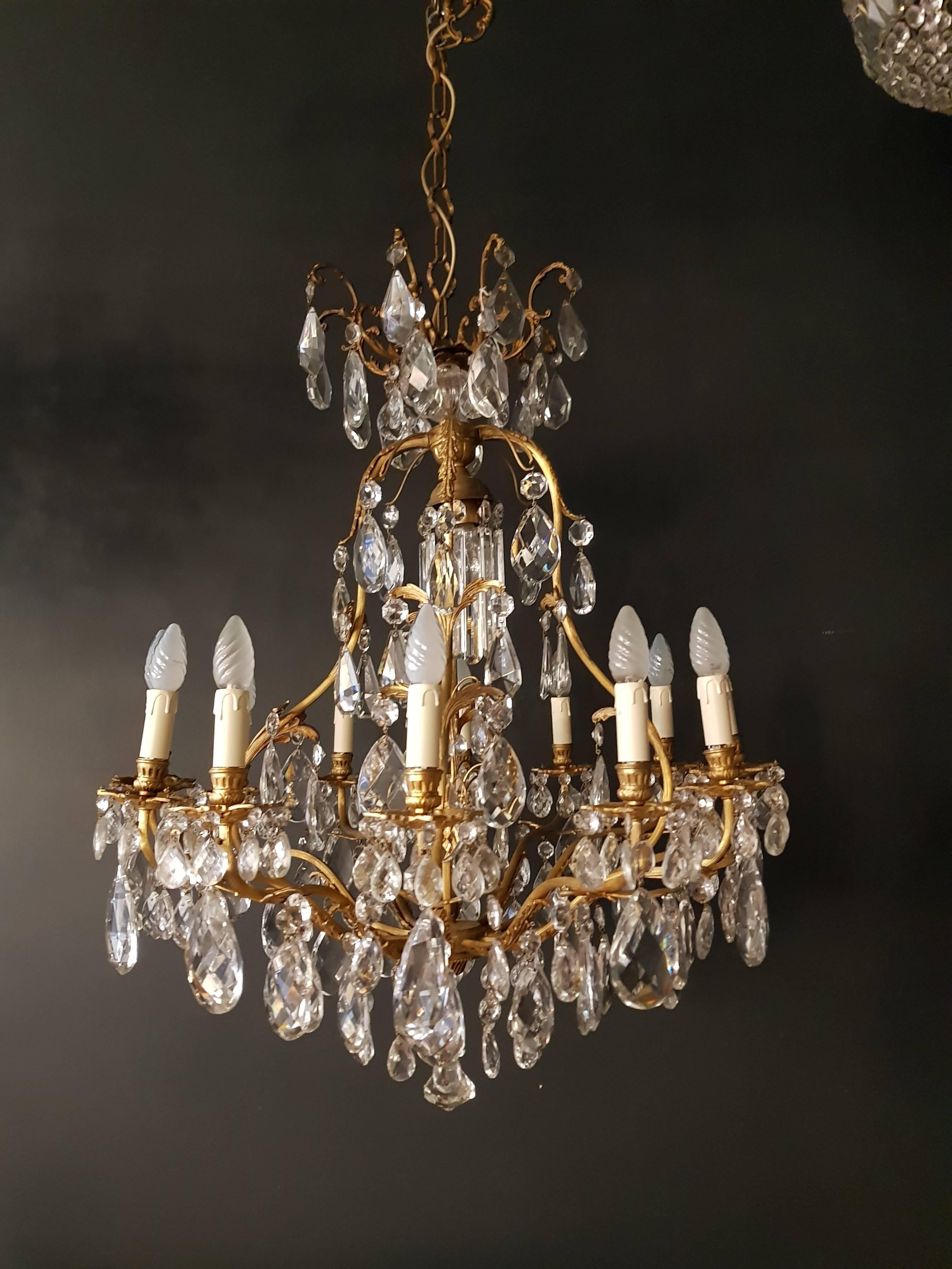 Austrian Crystal Chandelier Antique Ceiling Lamp Lustre