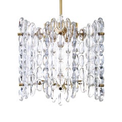 Crystal Chandelier by Carl Fagerlund for Orrefors in the 1960s