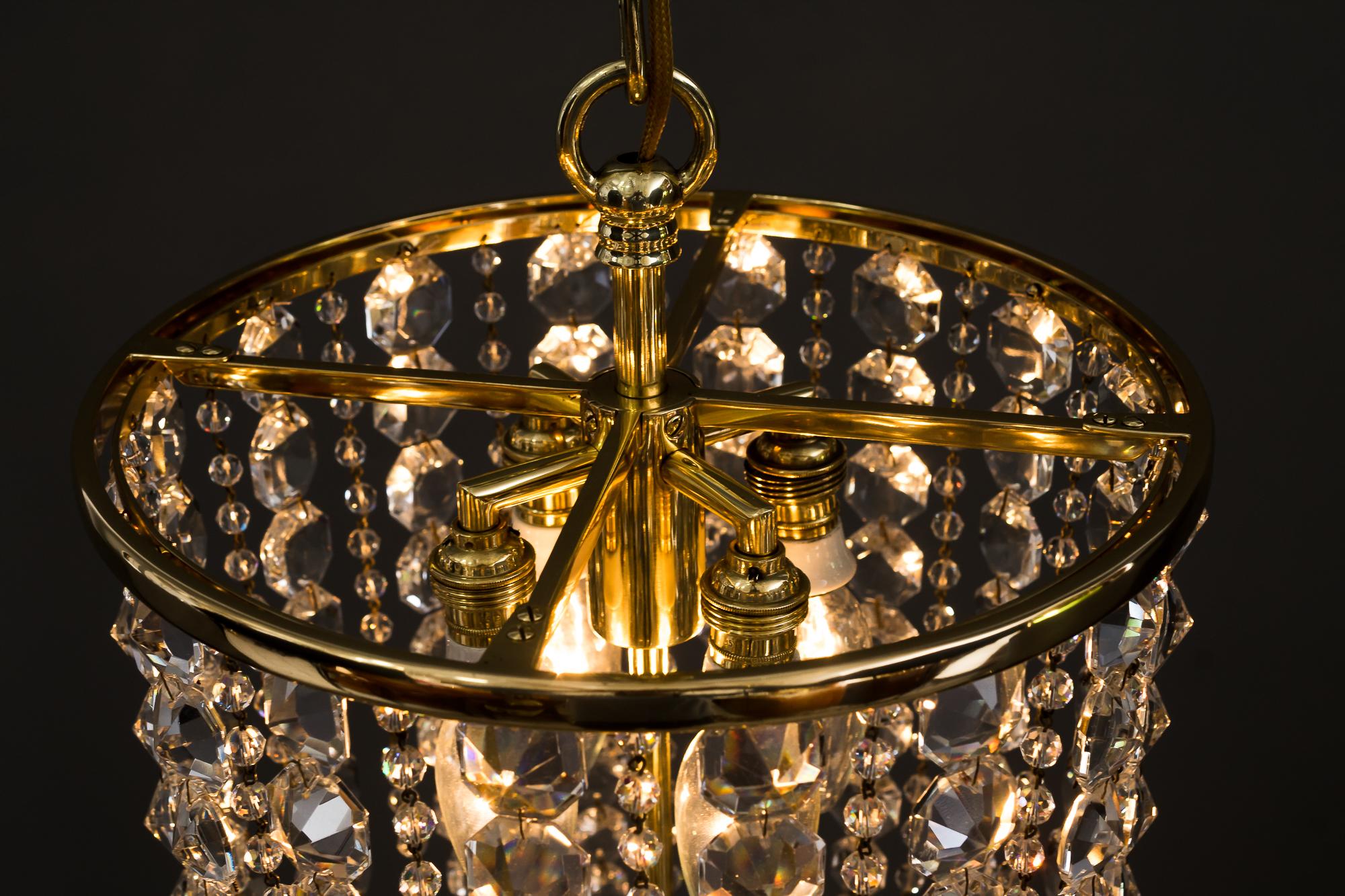 Lustre en cristal de Lobmeyr « Signé » en vente 6