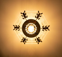 Kronleuchter aus Kristall von Nachtmann Leuchten, 1970er-Jahre