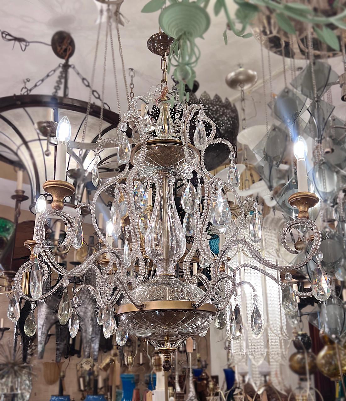Crystal Chandelier in vendita 9