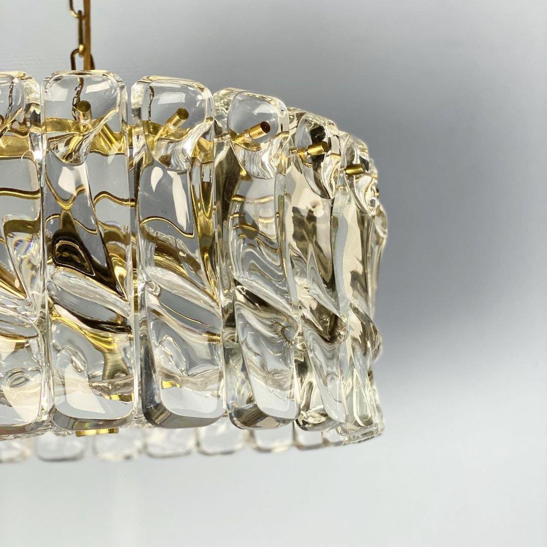 Italian Crystal Chandelier from Venini