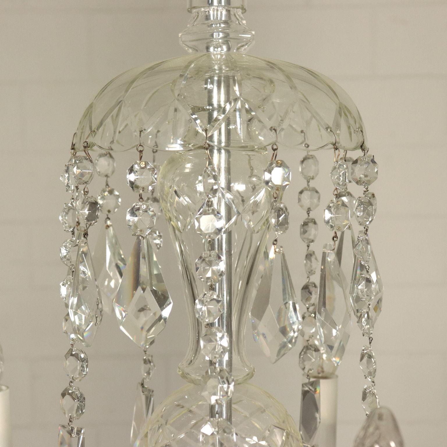 Other Crystal Chandelier, Italy, 20th Century