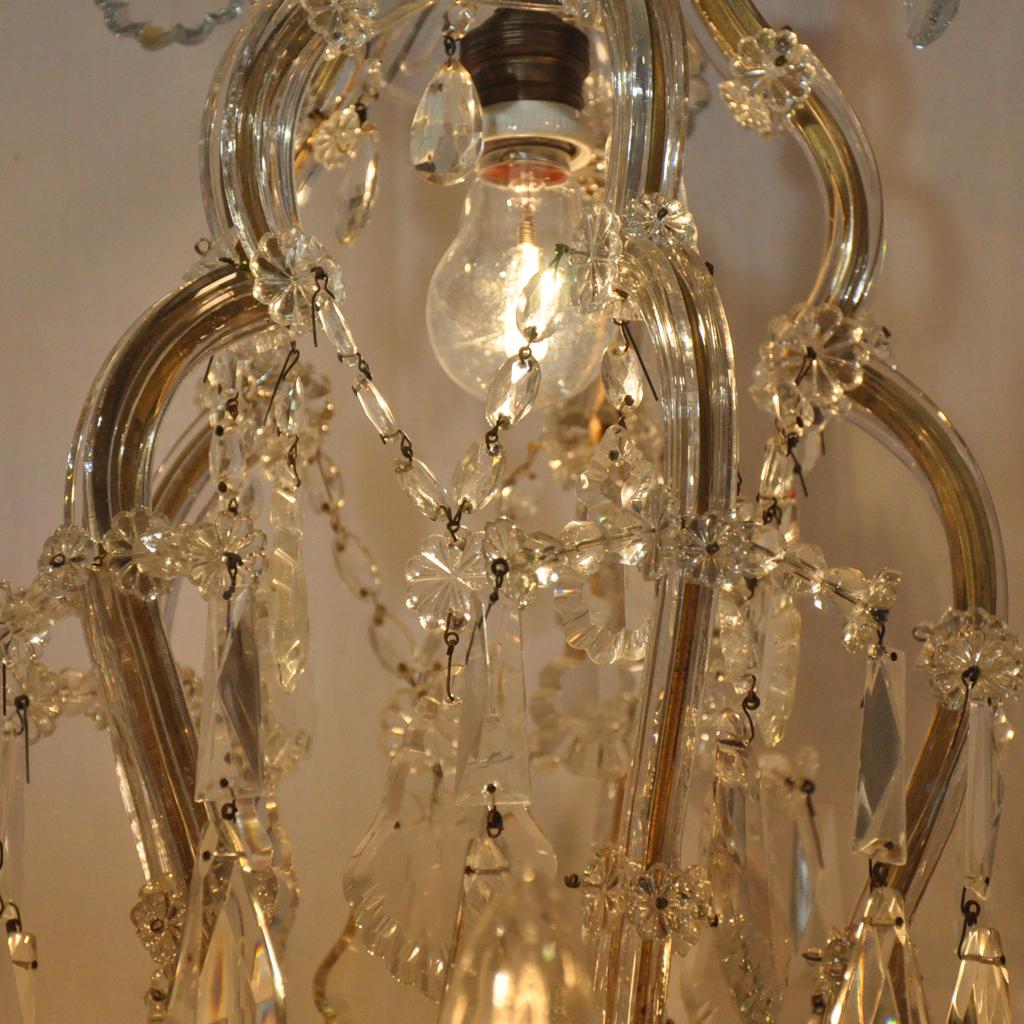 Crystal Chandelier Maria Theresa For Sale 3